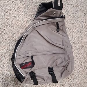 Gray Sling Bag